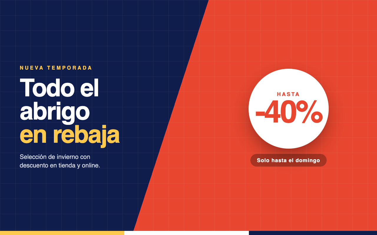 Pantalla de gran formato reproduciendo un cartel promocional